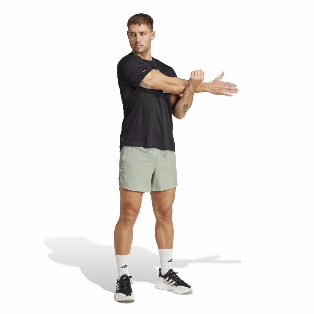 Minimalist Style suede look Run It Shorts