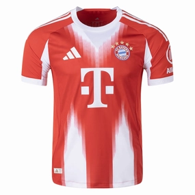 Multipanel Construction Muscle Fit adidas Bayern Munich Authentic Home Jersey 25/26 (Red)