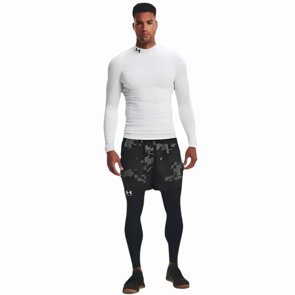 ColdGear? Compression Mock WrinkleFreeFabric Embroidered