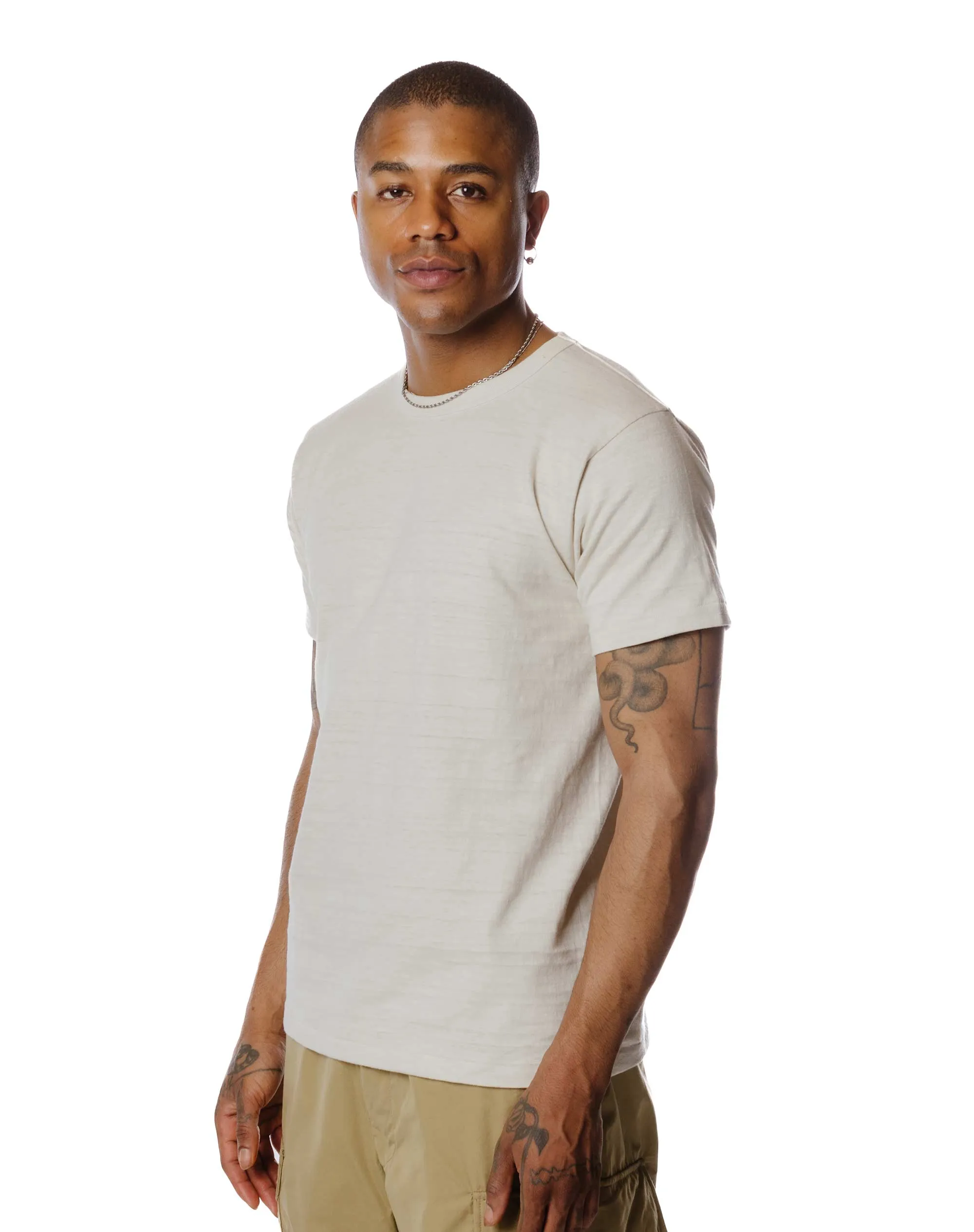 Casual Appeal Stylish Layering Warehouse Lot. JG-CS06 Standard T-Shirt Off White