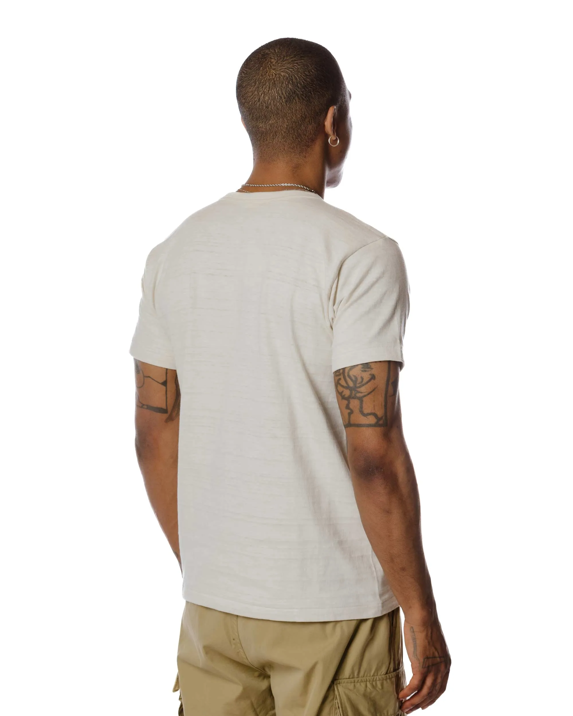 homecoming Low Profile Collar Warehouse Lot. JG-CS06 Standard T-Shirt Off White