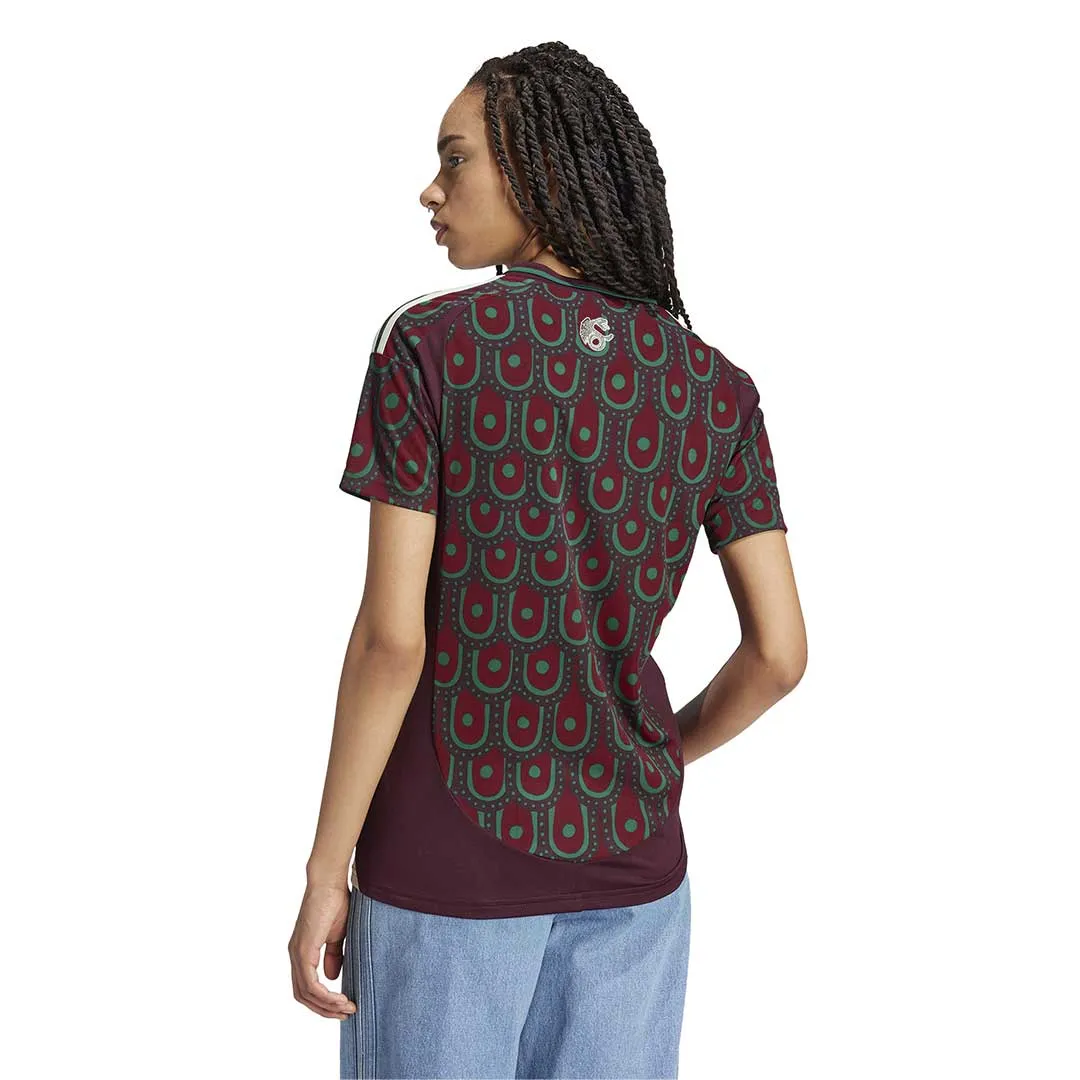 High Elasticity Cloth adidas - Women's Mexico 24 Home Jersey (IP6363)