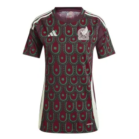 Non Restrictive Armholes Quick Change adidas - Women's Mexico 24 Home Jersey (IP6363)