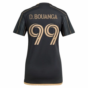 Active Lifestyle adidas Womens LAFC Dennis Bouanga Home Jersey 24/25 (Black/Gold)