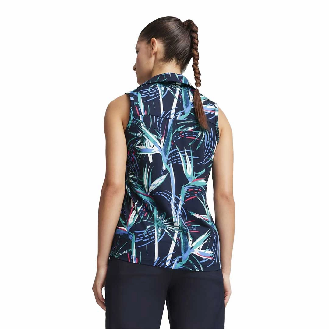 Puma - Women's MATTR Paradise Sleeveless Polo (625891 02) Tagless Neckline Design