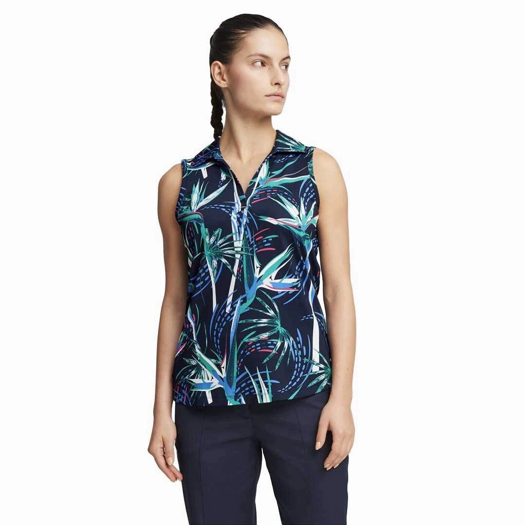 Brushed Interior Quick Pull Puma - Women's MATTR Paradise Sleeveless Polo (625891 02)