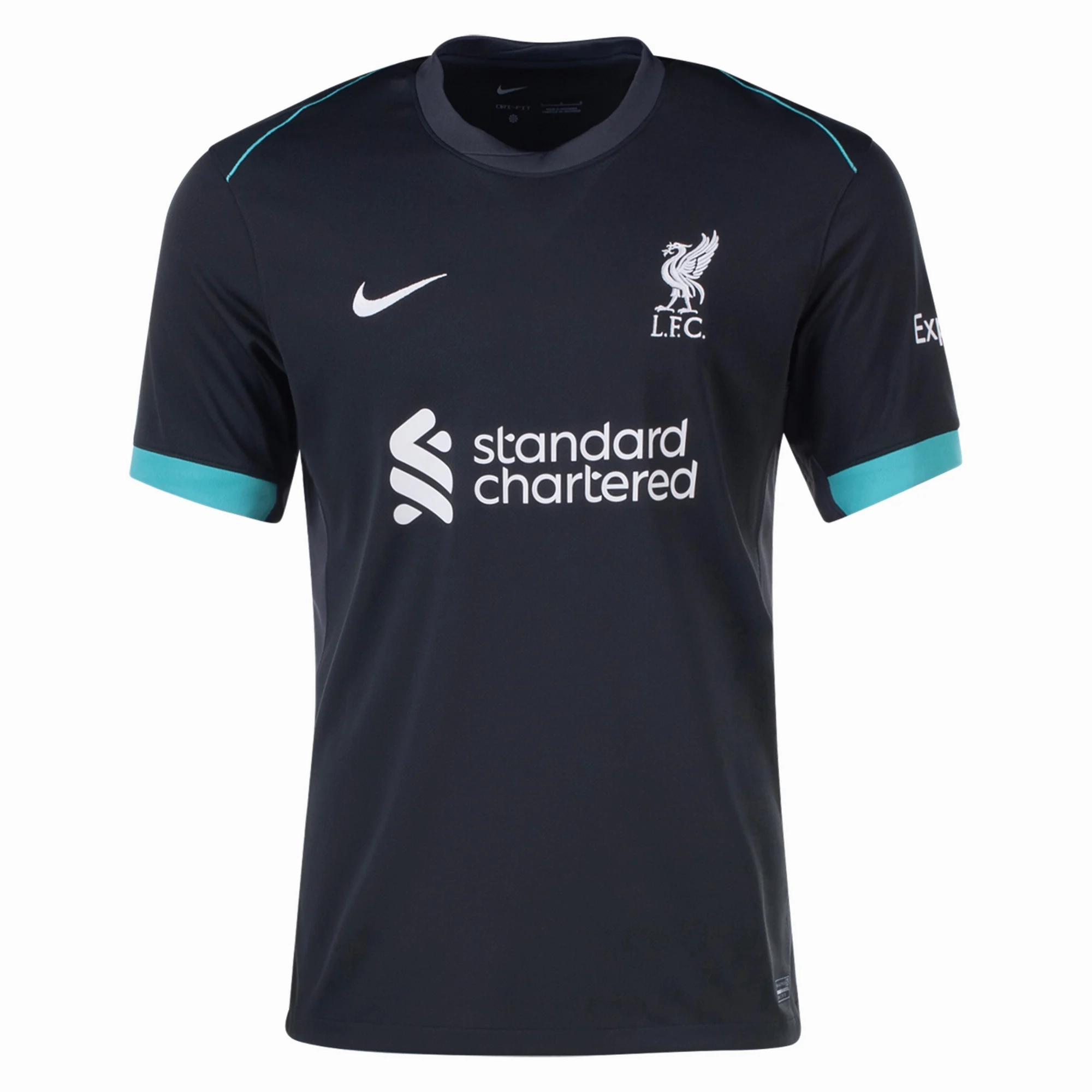 Nike Liverpool Away Jersey 24/25 (Night Forest/Washed Teal) Lightweight Lining