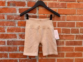 Spiritual Gangster "Seamless Biker Short" W - Heather Biscotti pack light Soft Tunic