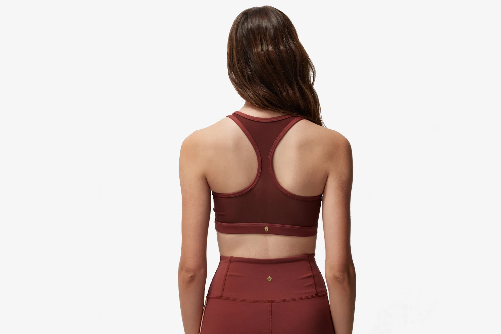 Spiritual Gangster "Velo Dream Tech Bra" W - Washed Burgundy FlexibleCuff Cozy Cardigan