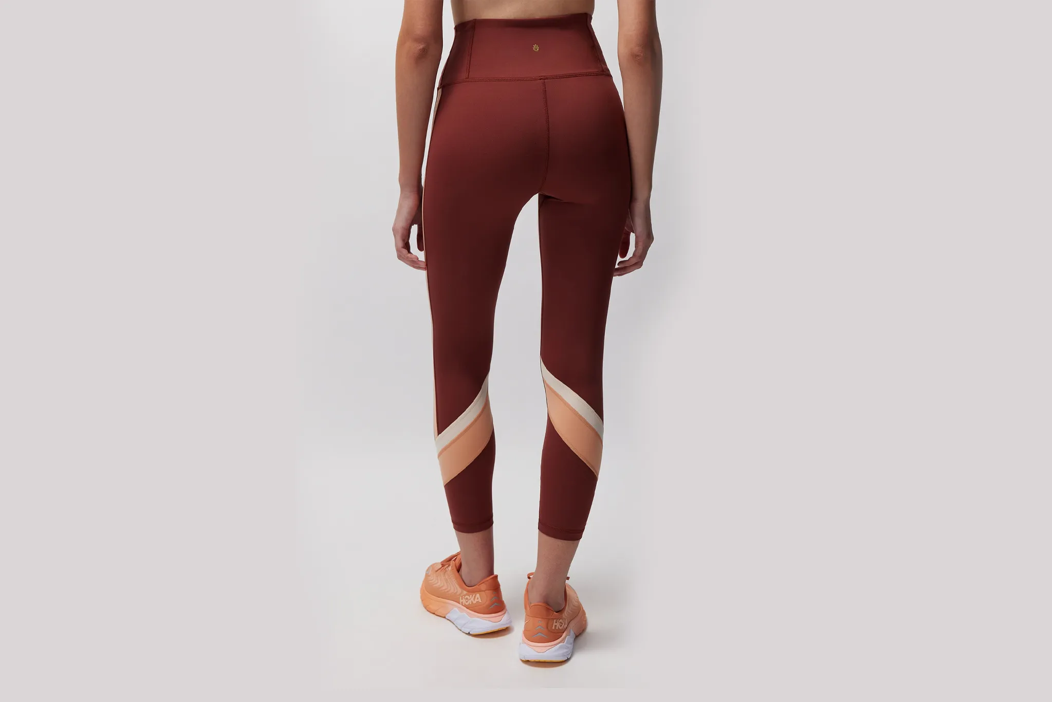 Spiritual Gangster "Velo Dream Tech Eco Jersey Legging W - Washed Burgundy Daily Wear