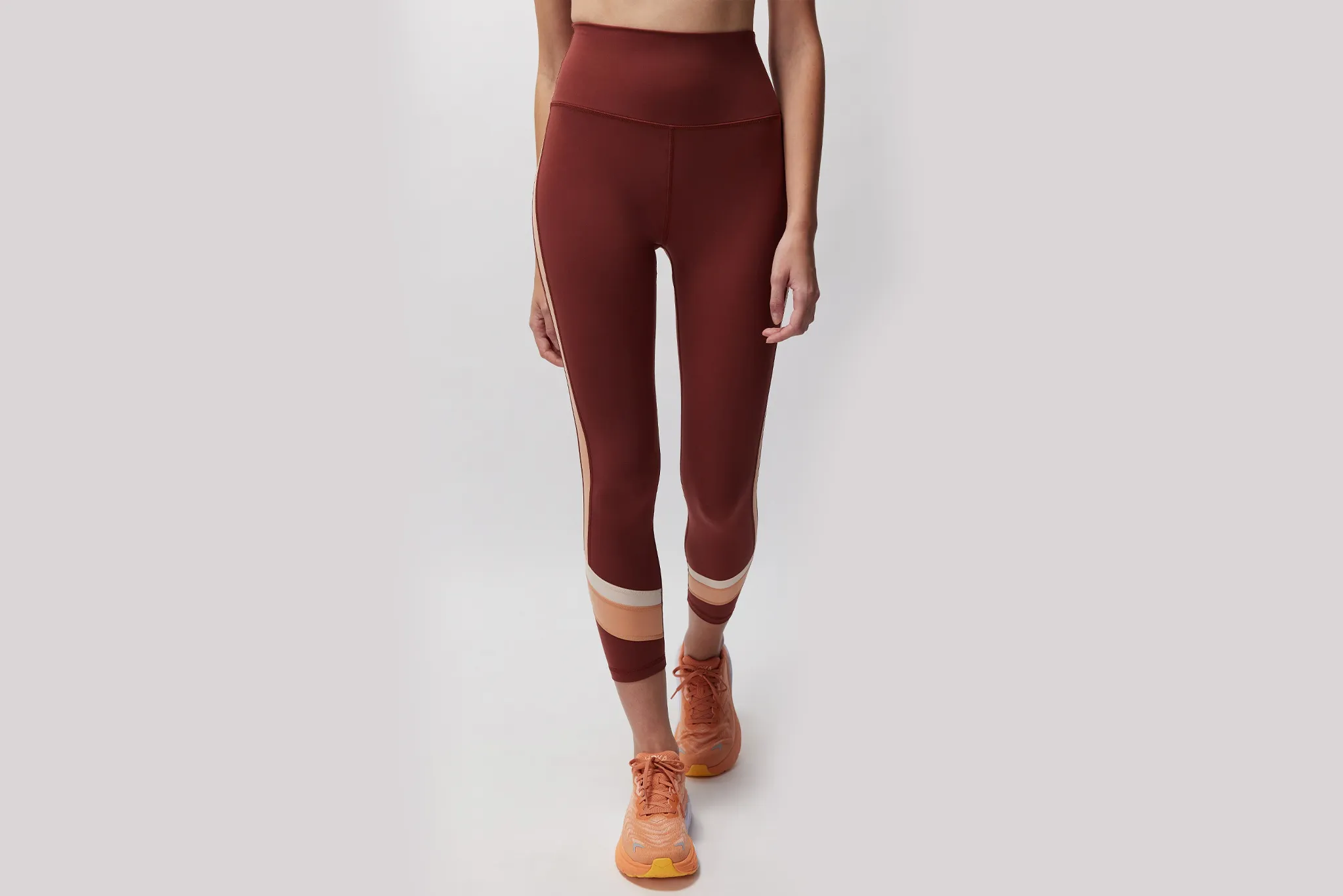 QuickRelease Closure Cozy Cardigan Spiritual Gangster "Velo Dream Tech Eco Jersey Legging W - Washed Burgundy