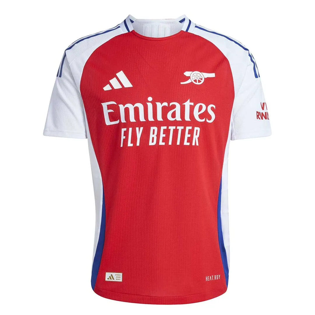 adidas - Men's Arsenal 24/25 Home Authentic Jersey (IT6140) Match Look Easy Motion