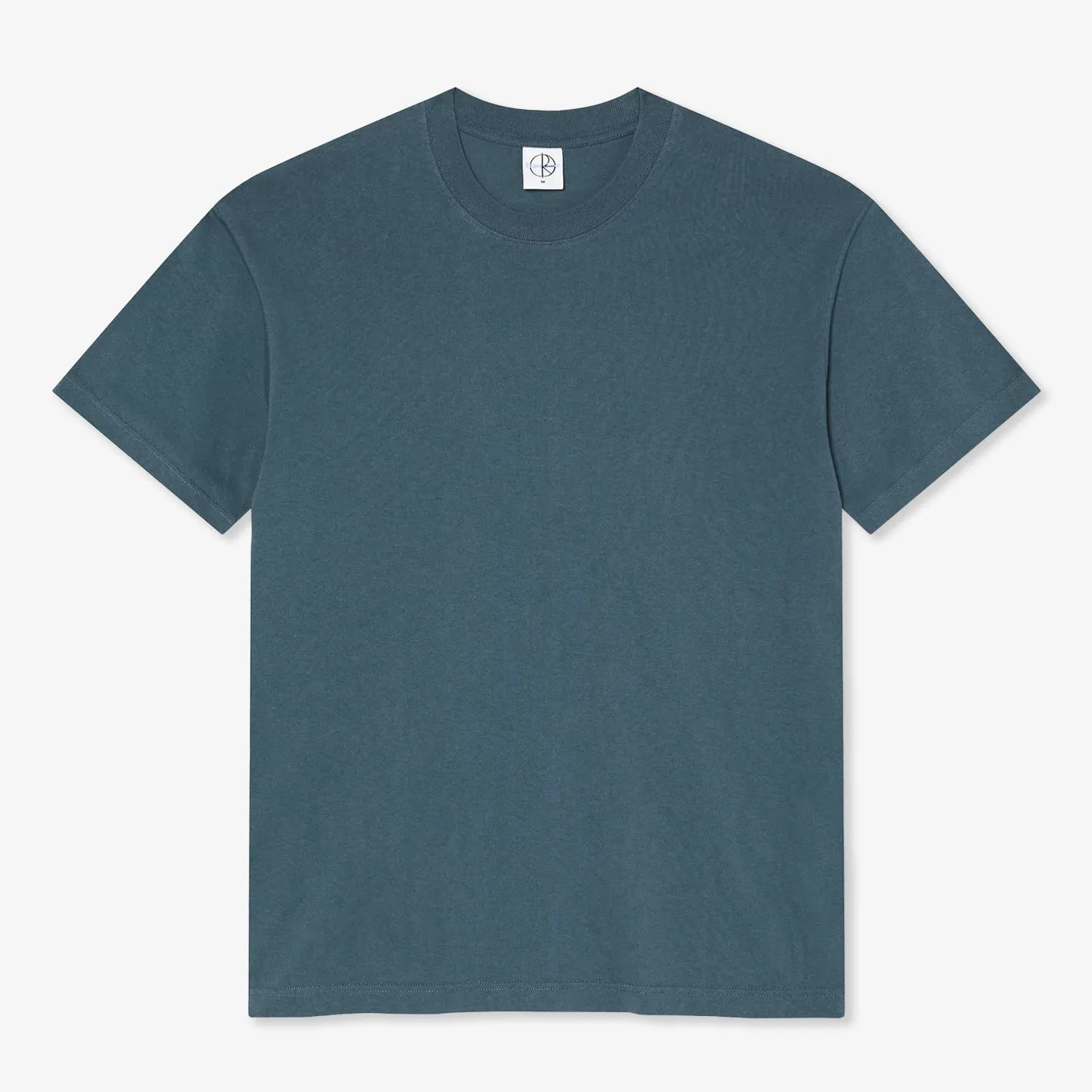 Odor Resistant Material Wrinkle Free Fabric Noise Tee (Grey Blue)