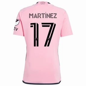 Weightless Layering Material Minimal Design adidas Inter Miami Josef Martinez Royal Caribbean Home Jersey w/ MLS   Apple TV Patches 24/25 (Easy Pink)