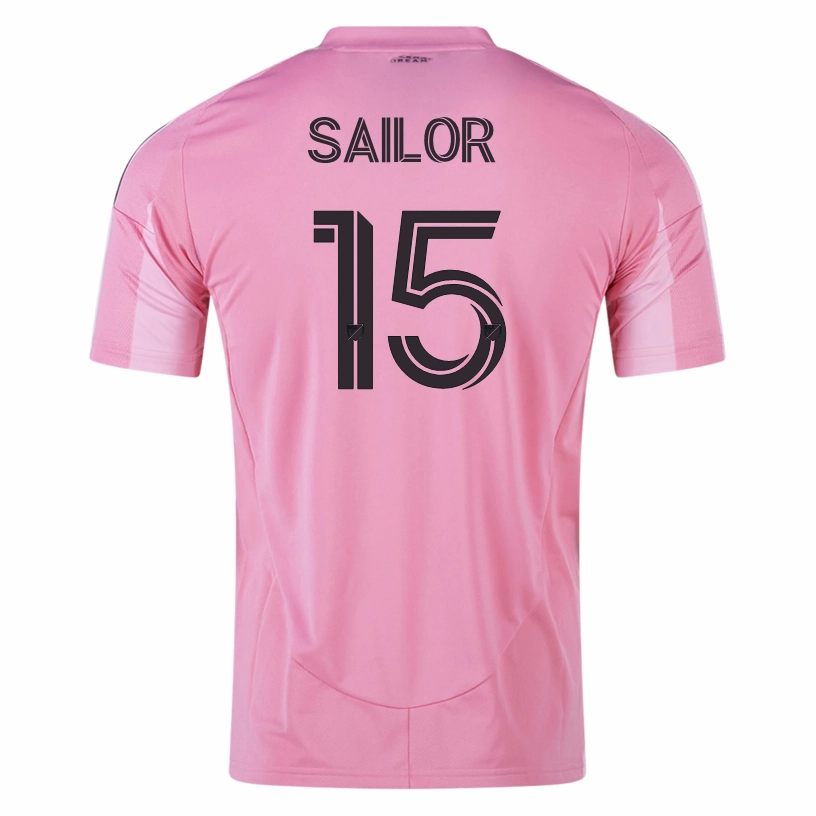 adidas Ryan Sailor Inter Miami CF Home Jersey 25/26 (Easy Pink) Moisture Control System streamlined look