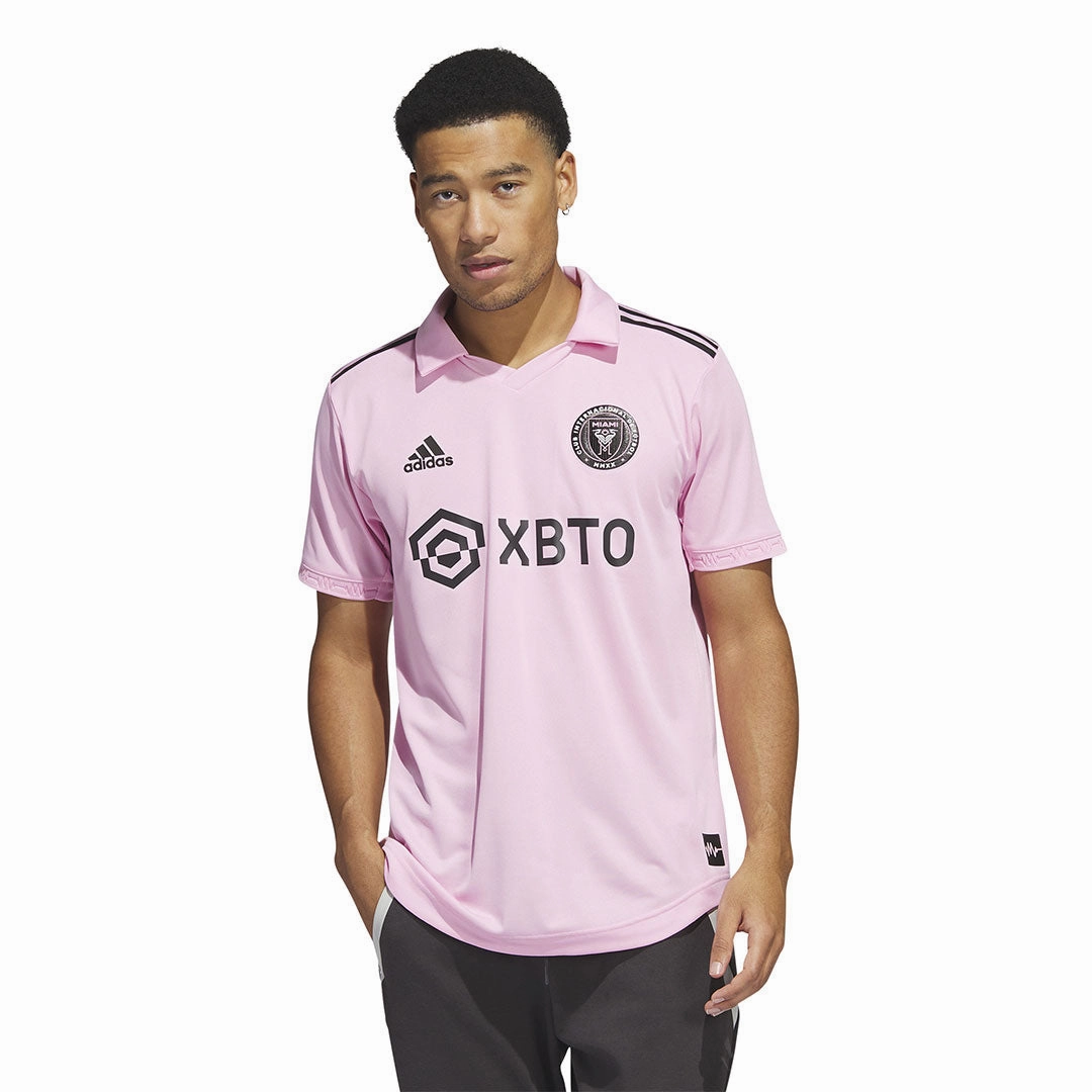 adidas - Men's Inter Miami 23/24 CF Home Jersey (IB5026) Performance Stretch Base Move