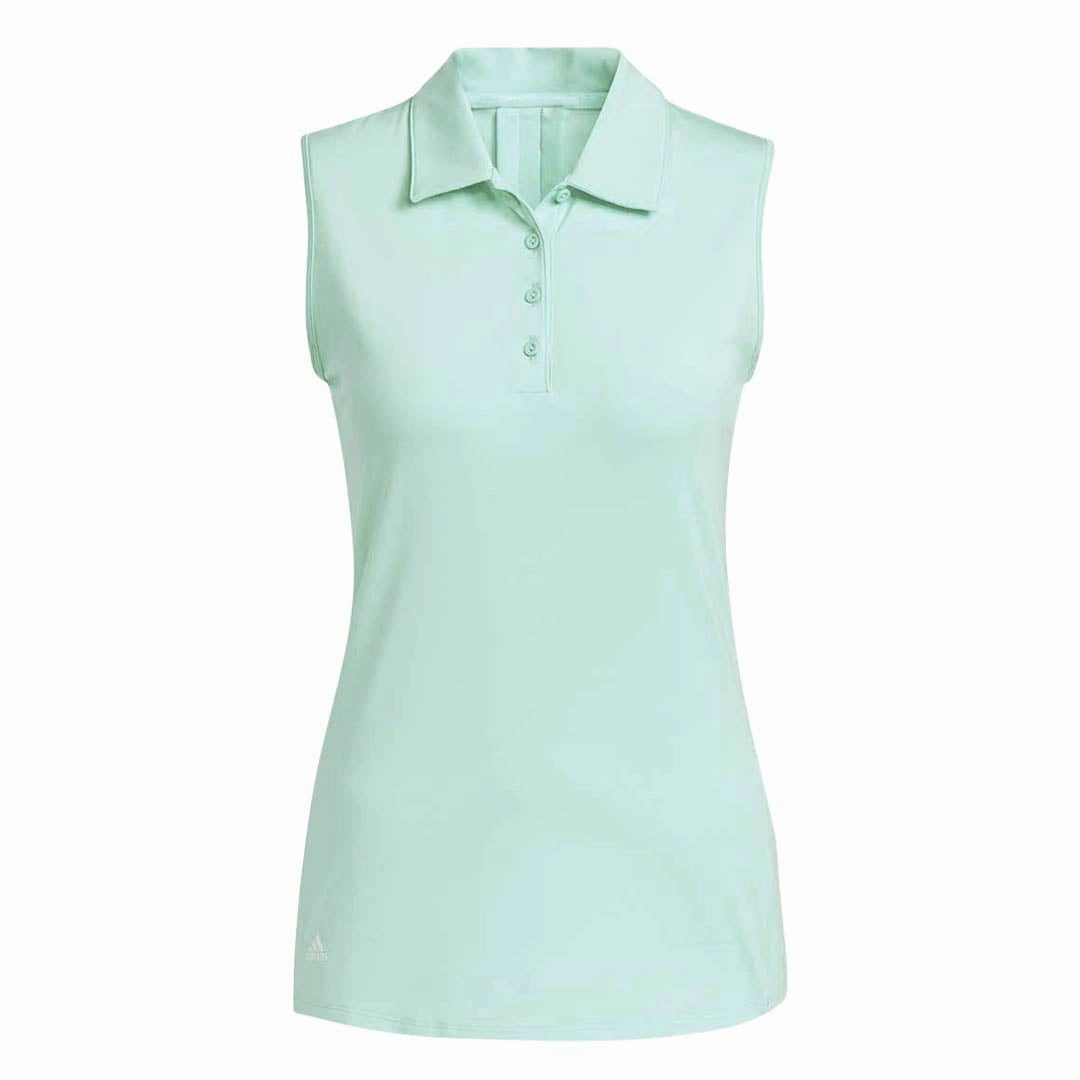 Streetwear Style Recycled Polyester Blend adidas - Women's Ultimate365 Solid Sleeveless Polo (IA3507)