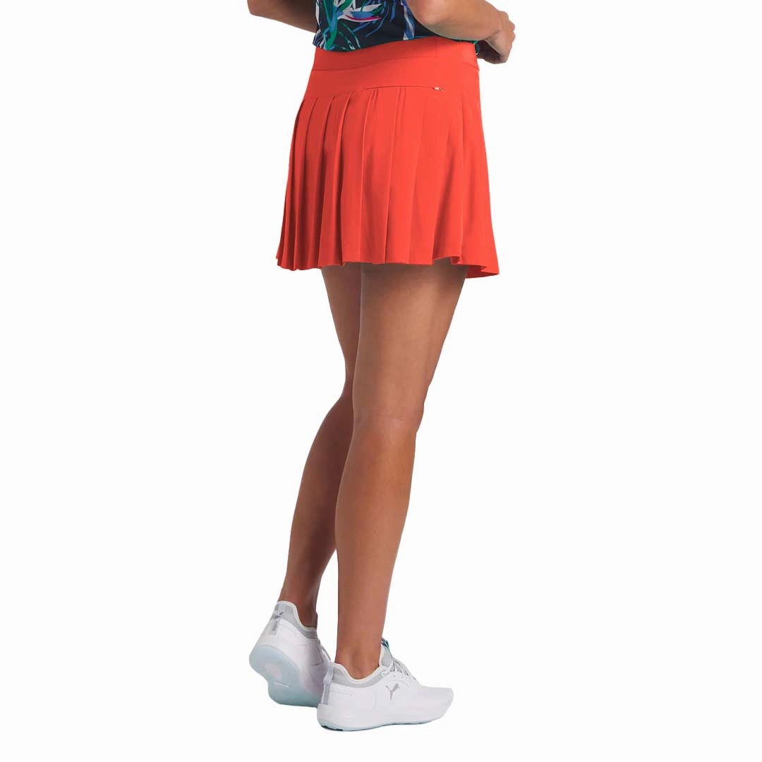 Contoured Silicone Grippers Non Restrictive Movement Puma - Women's Resort Wrap Skirt (623879 05)
