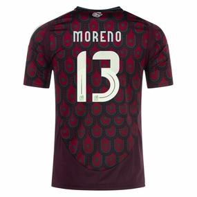 Adidas Mens Mexico Carlos Moreno Home Jersey 24/25 (Multicolor) Studio Wear