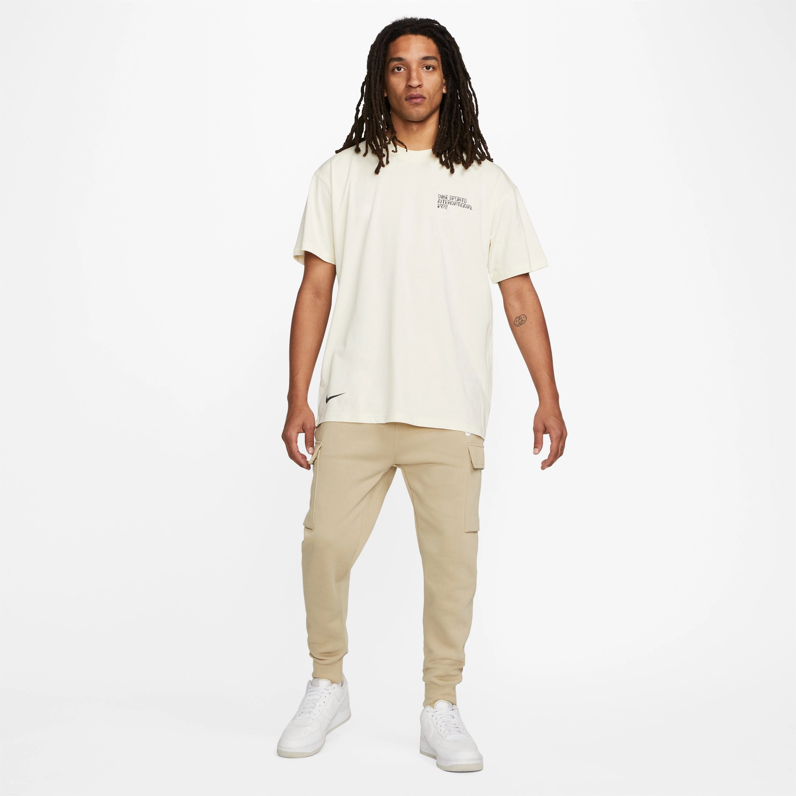 Sportswear Circa Graphic T-Shirt Printed design LayeredHemDetails