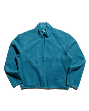Sunflower Wool Half Zip Ice Blue Gym Essential Comfort Hoodie
