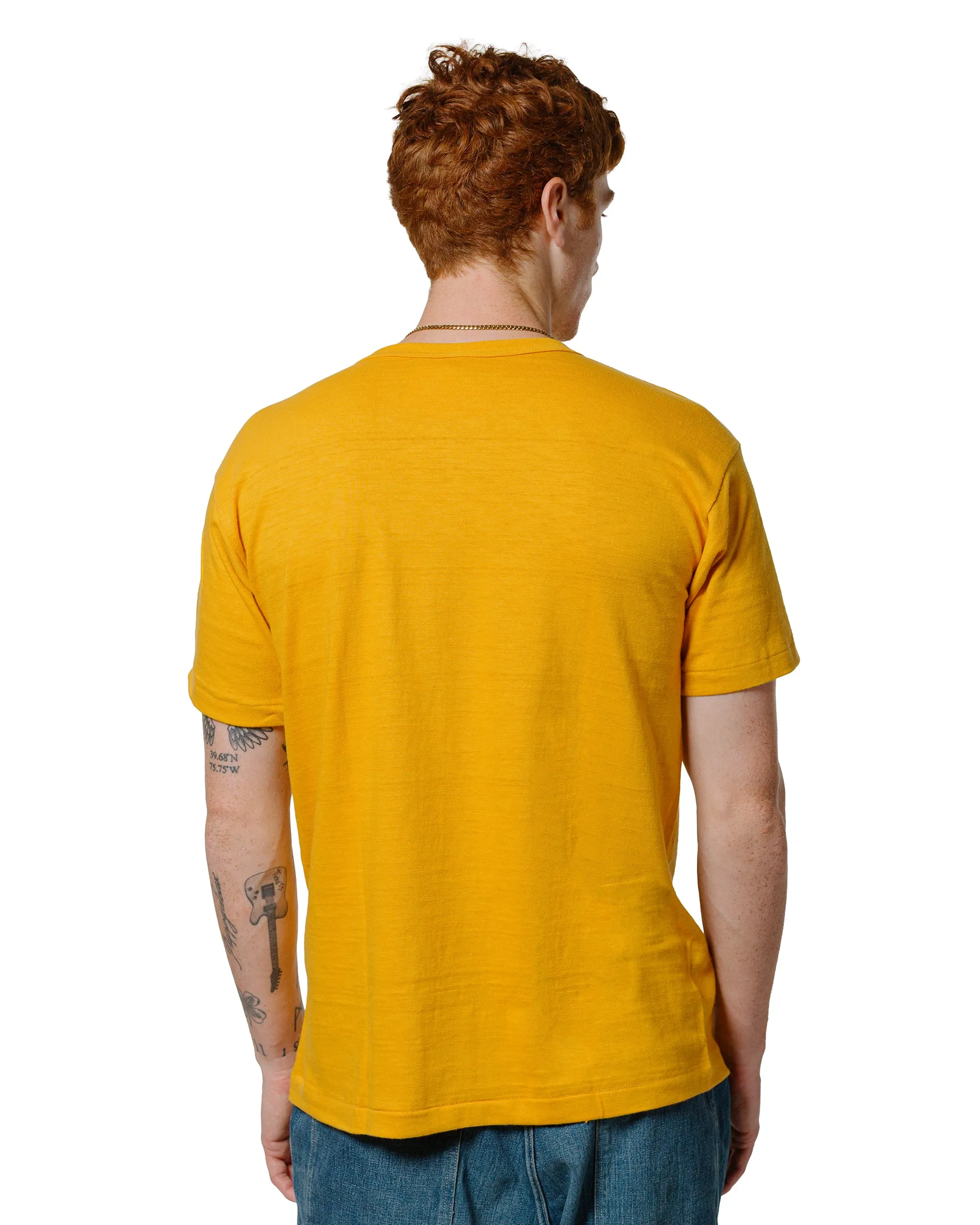 High Density Cotton Warehouse Lot. JG-CS06 Standard T-Shirt Deep Gold