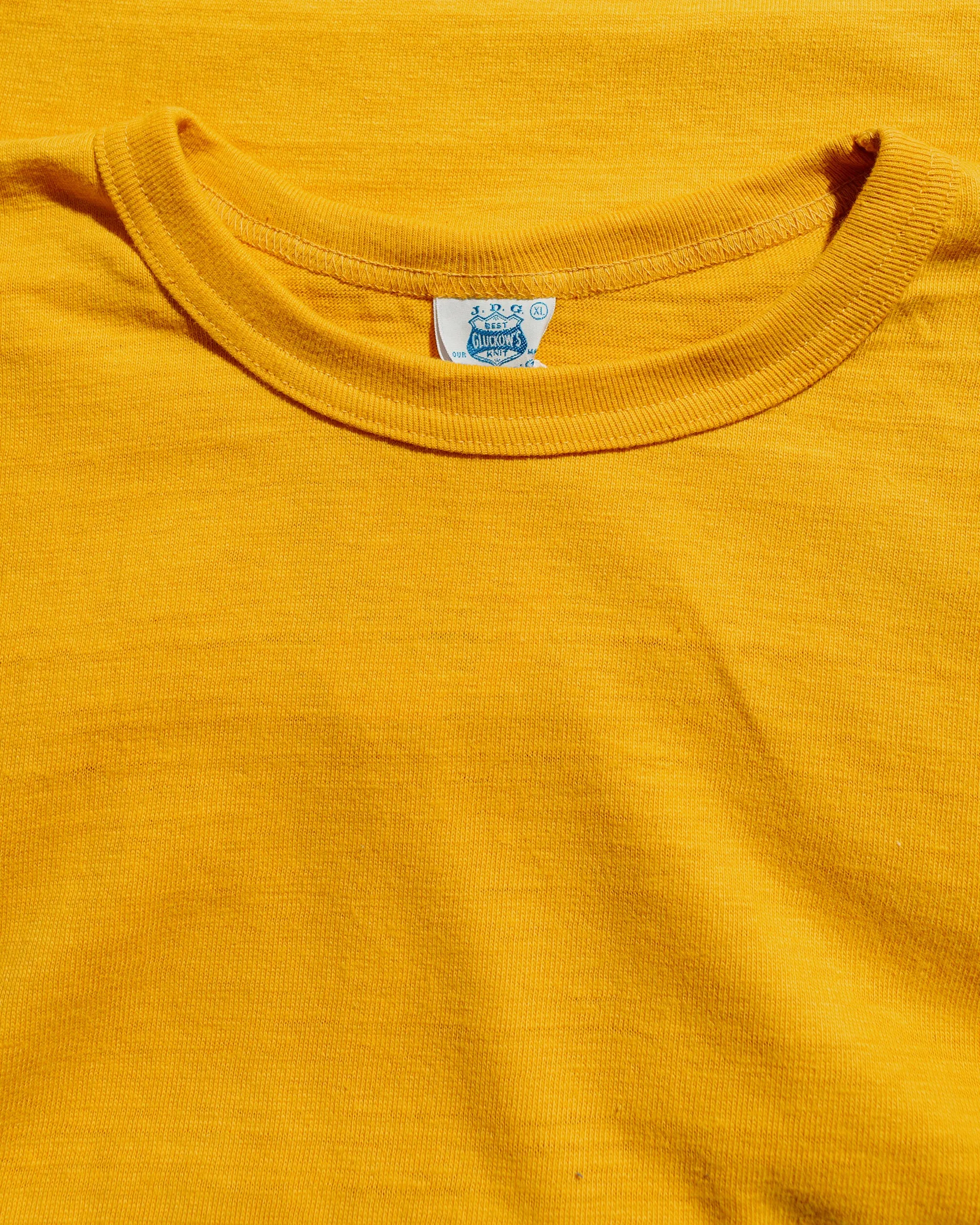 Sophisticated Casual Classic Style Trend Warehouse Lot. JG-CS06 Standard T-Shirt Deep Gold