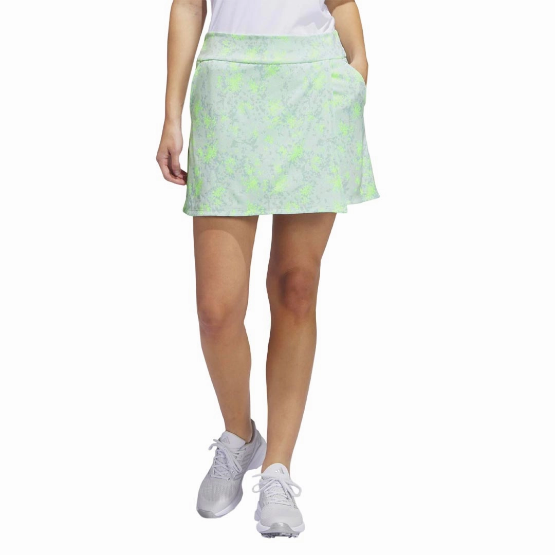 adidas - Women's Essentials Jacquard Golf Skort (IB2341) Strategic Ventilation Zones