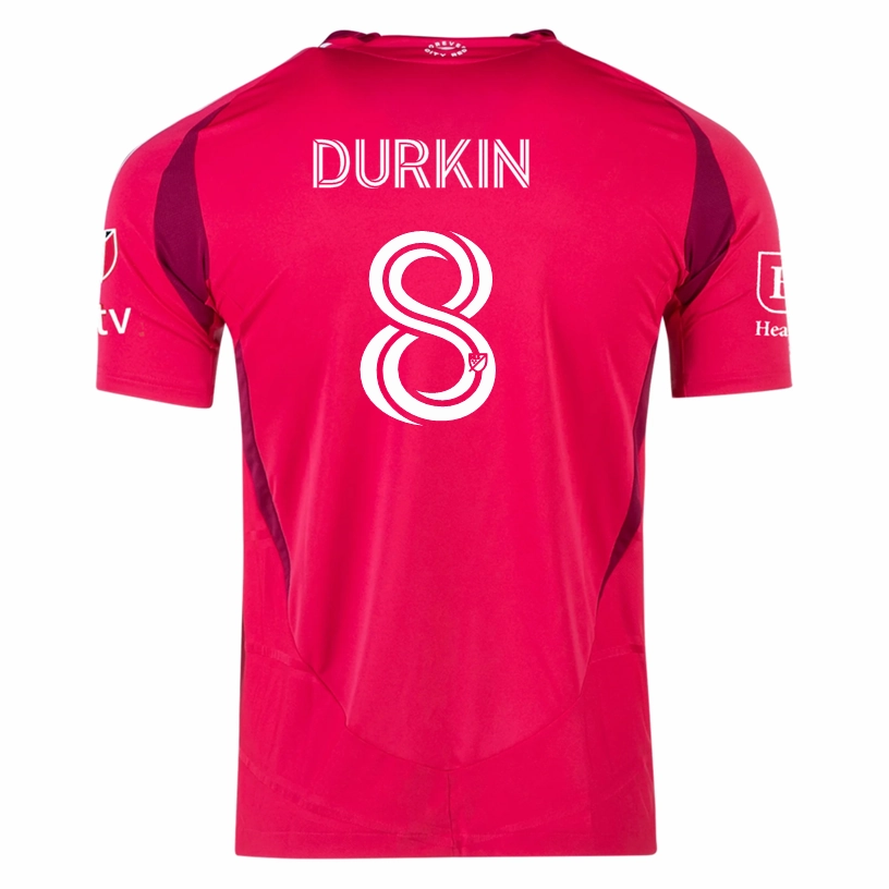 Action Gear adidas Chris Durkin St. Louis FC Authentic Home Jersey 25/26 (Power Pink)