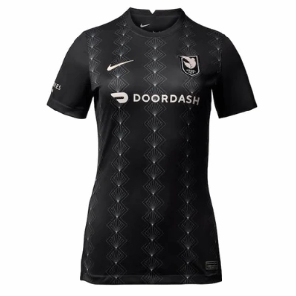Multi Directional Flex Nike Womens Angel City Home Jersey 22/23 (Black/Silver/Orange Pearl)
