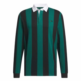 No Slip Grip adidas - Men's Go-To Long Sleeve Rugby Polo Shirt (IQ2972)