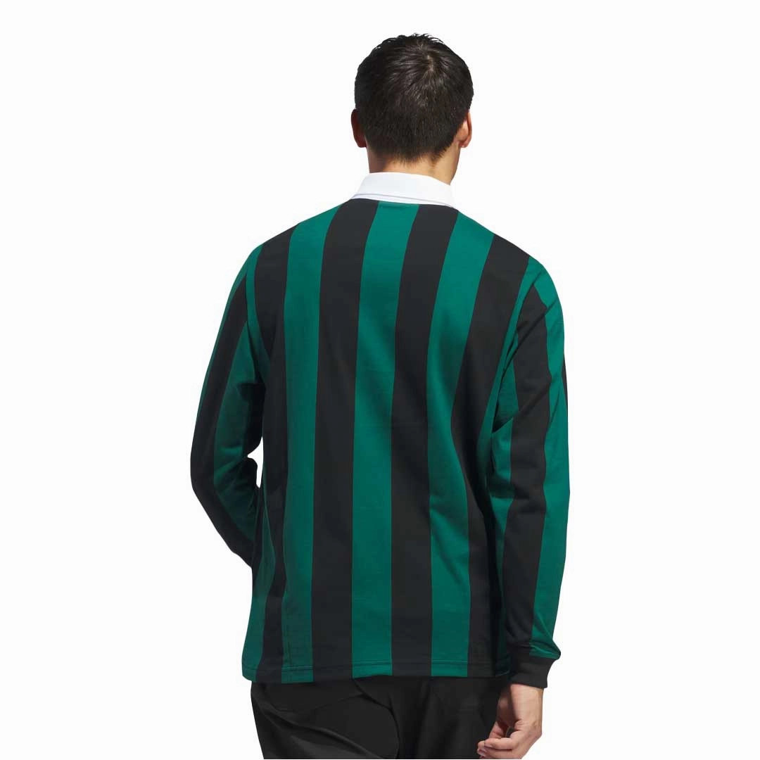 adidas - Men's Go-To Long Sleeve Rugby Polo Shirt (IQ2972) Action Gear