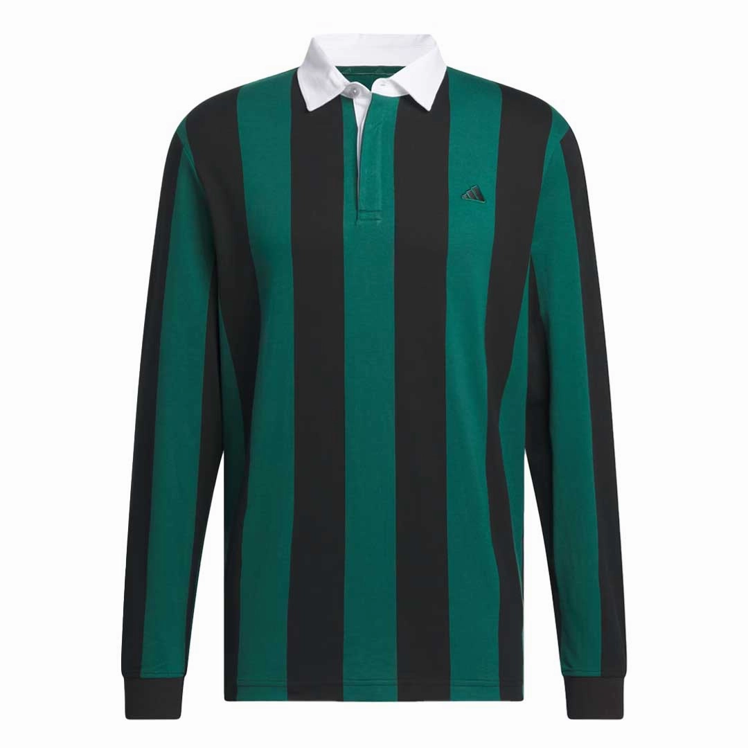 No Slip Grip adidas - Men's Go-To Long Sleeve Rugby Polo Shirt (IQ2972)