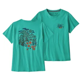 Casual Polo Dry Touch Womens Patagonia Across The Trail Responsibili-Tee
