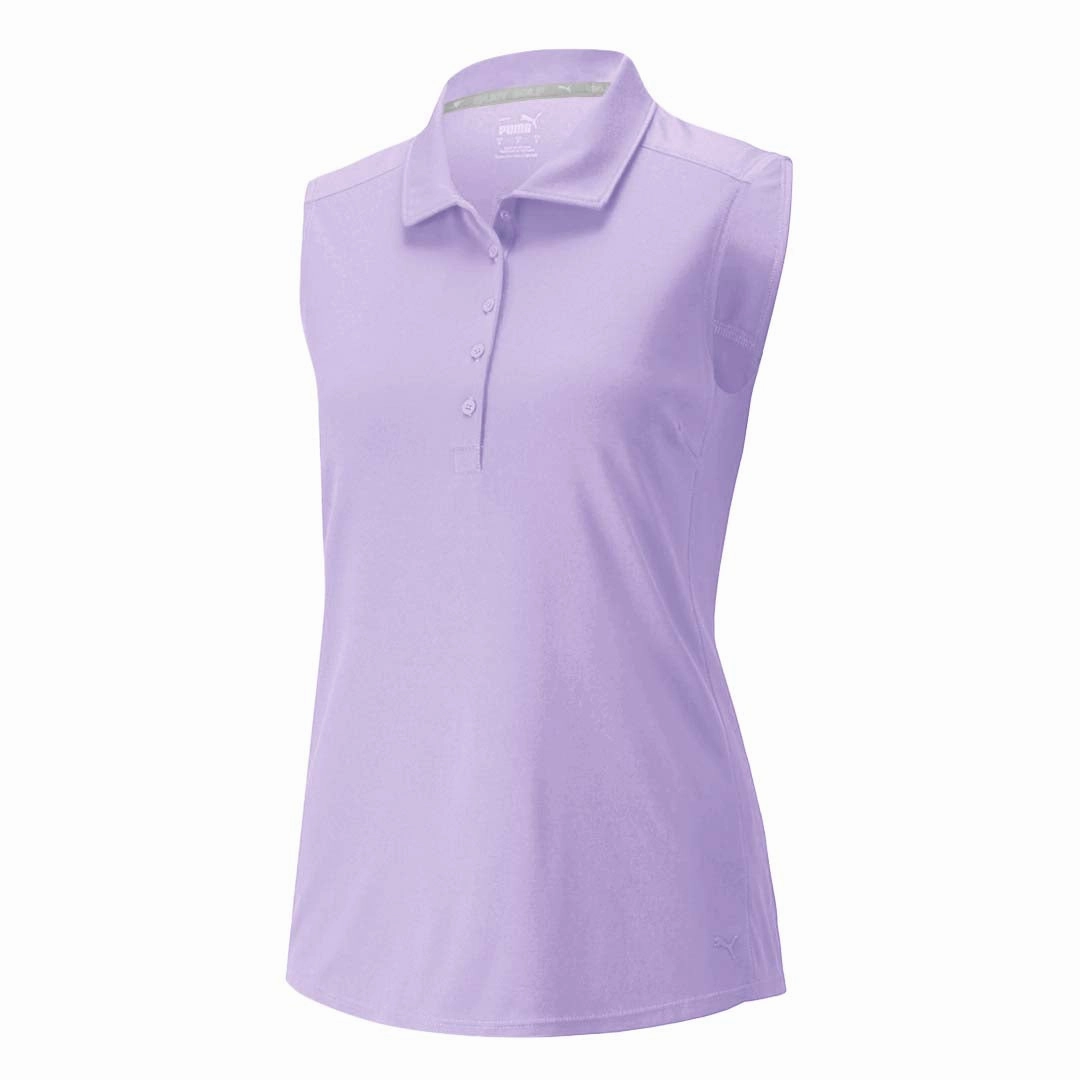 Puma - Women's Gamer Sleeveless Polo (532990 23) Durable Recycled Blend Breath Fit
