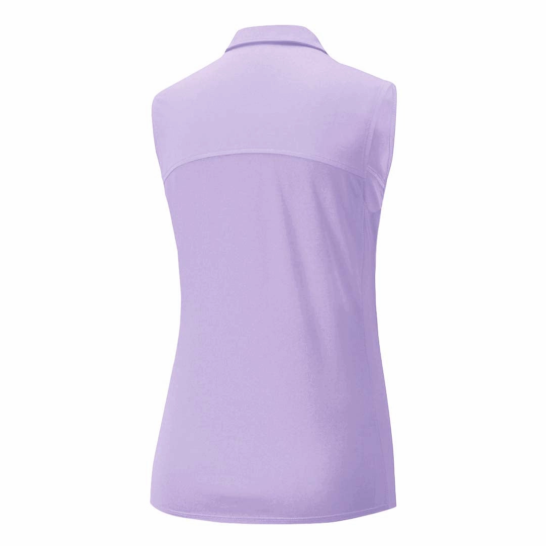 Puma - Women's Gamer Sleeveless Polo (532990 23) Biodegradable Synthetic Fibers