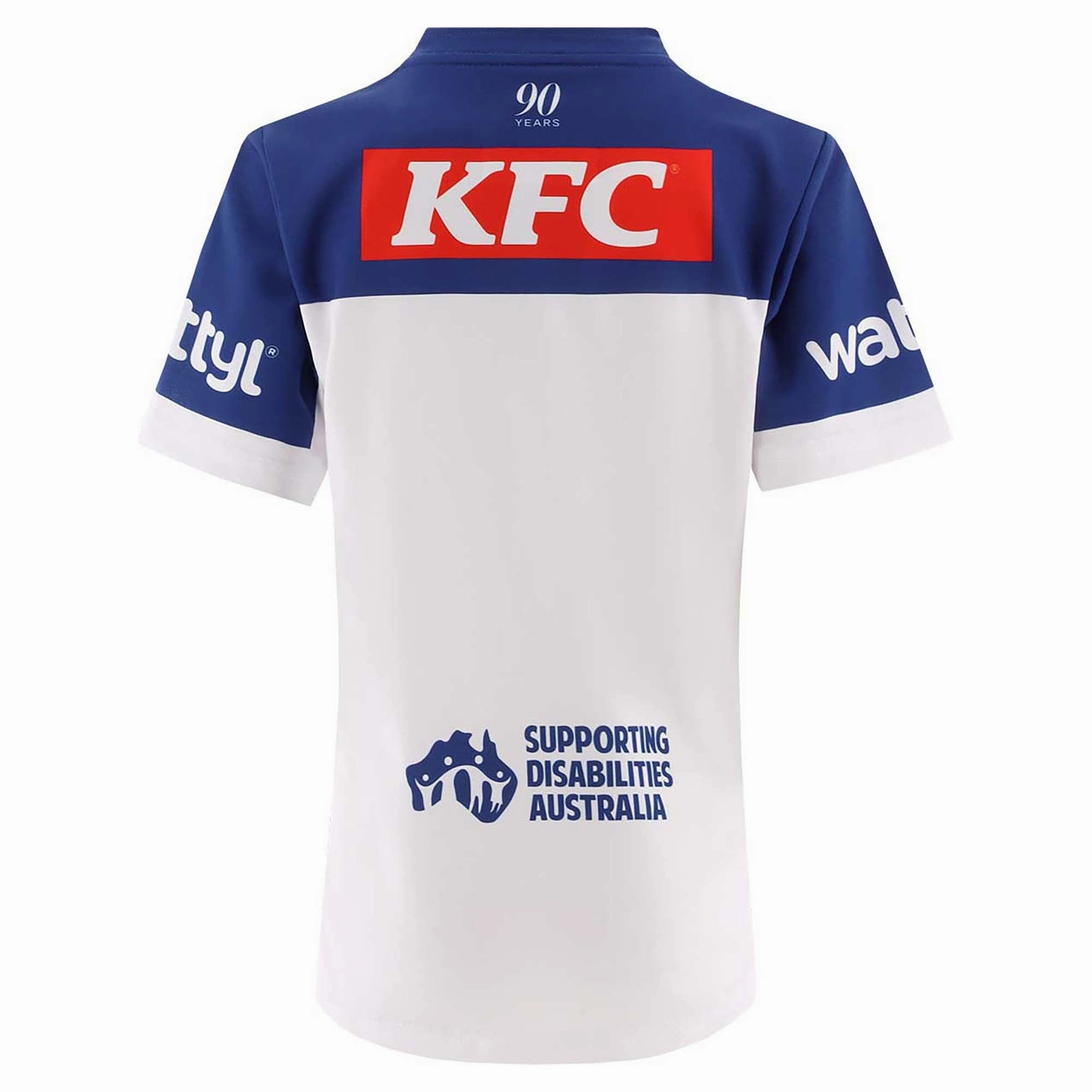 Athletic Look Kid's NRL Canterbury-Bankstown Bulldogs 2025 Home Replica Jersey