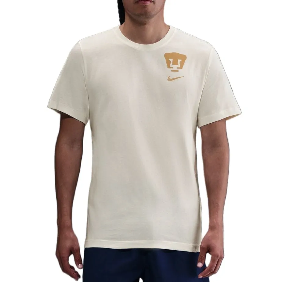 Nike Men's Pumas Crest Logo T-Shirt (Sail Off White) Essential Layer