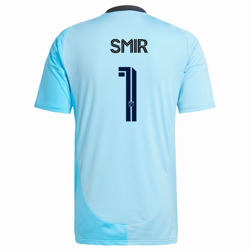 adidas Minnesota United  Alec Smir Away Jersey 25/26 (Zenith Blue) Laser Cut Edge Finishing