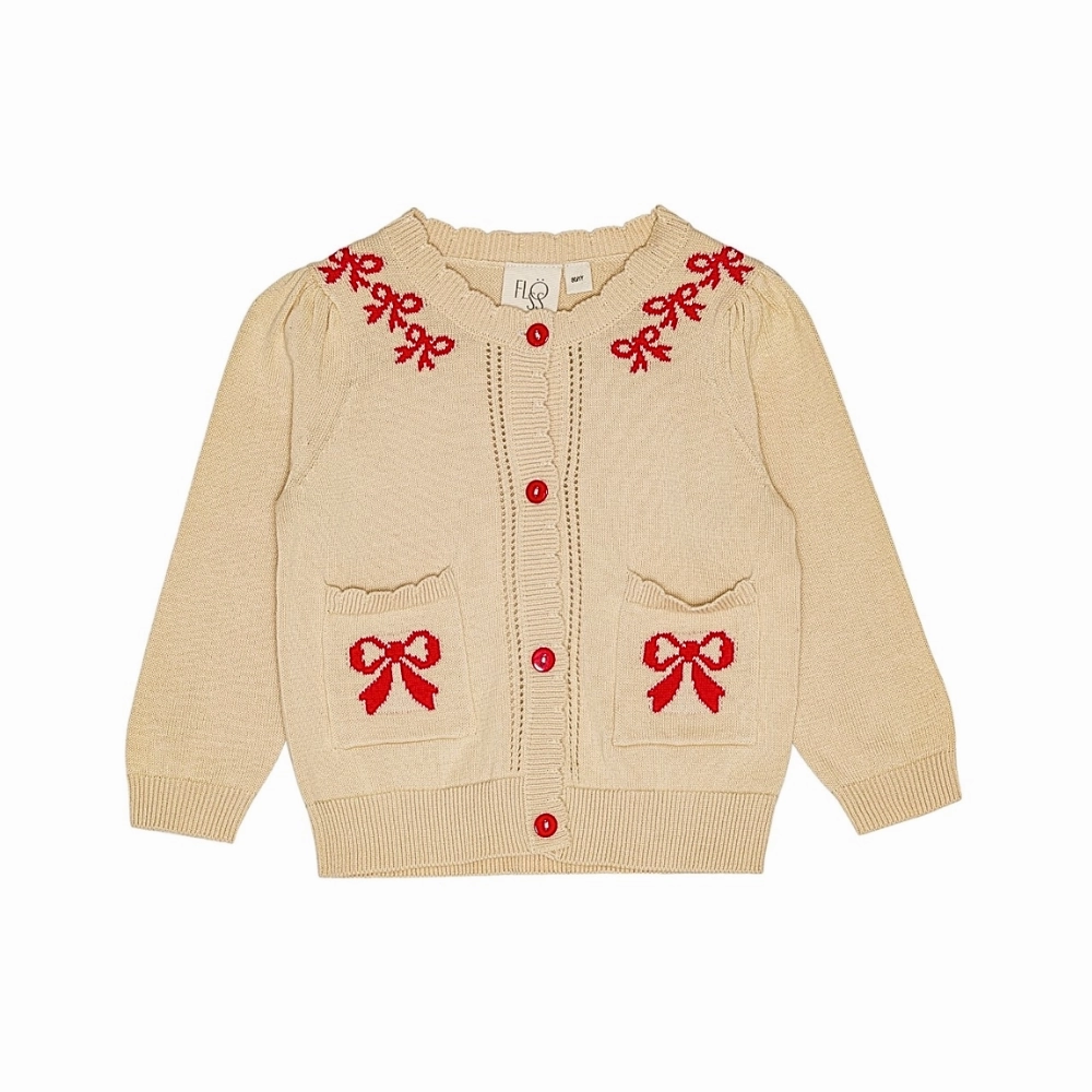 Floess Rosie Cardigan, Warm Cotton Bonded Zippers