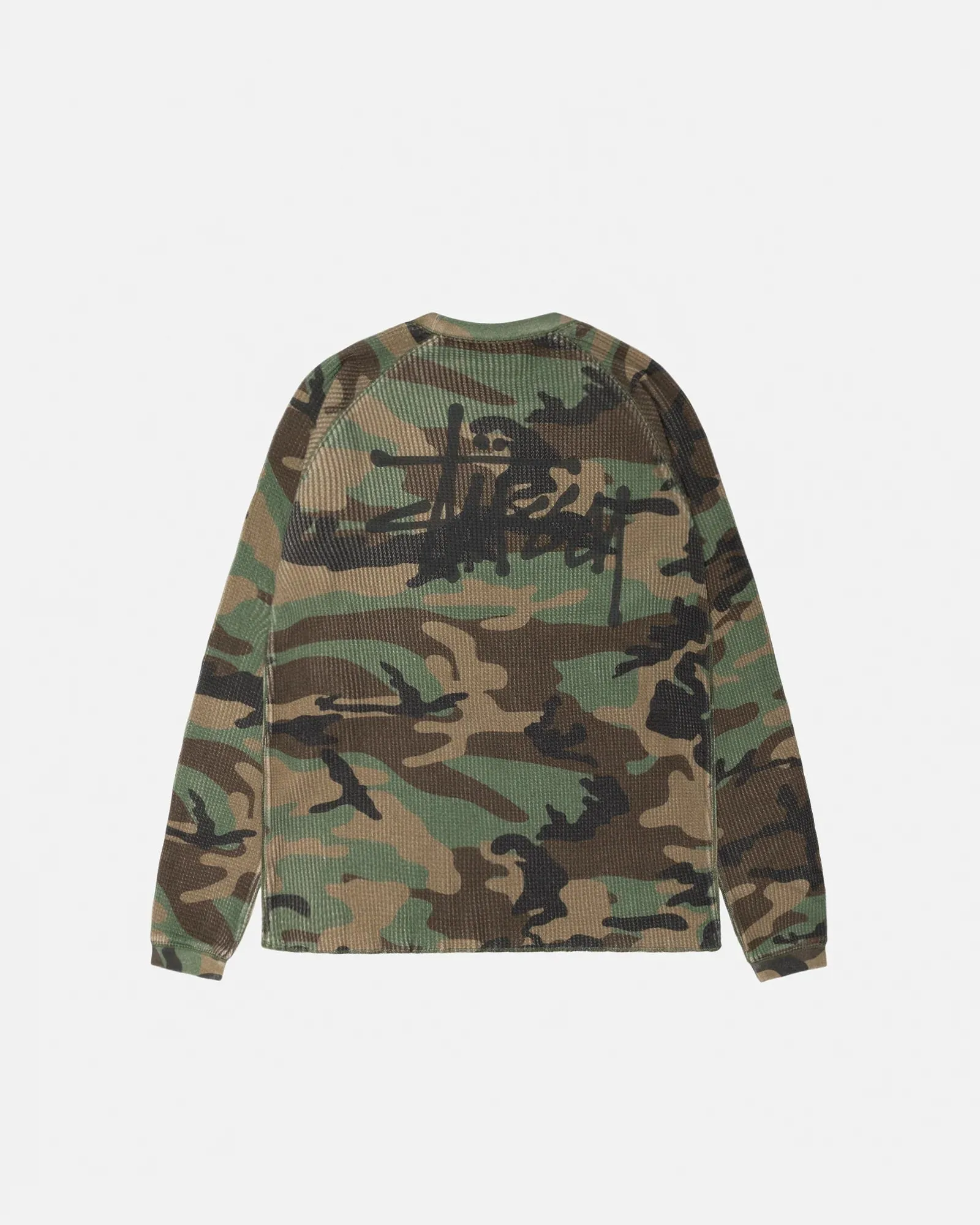 Stussy "Thermal Basic Stock" M - Woodland Camo RecycledBlend Outdoor Pants