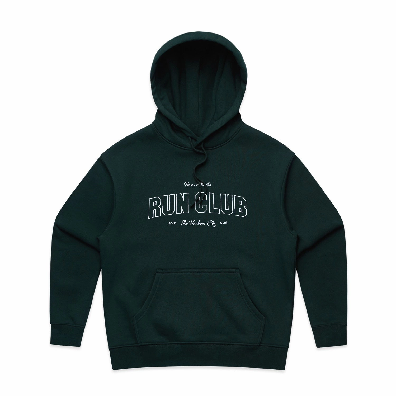 Breathable Design Womens Pace Run Club Heavy Hoodie