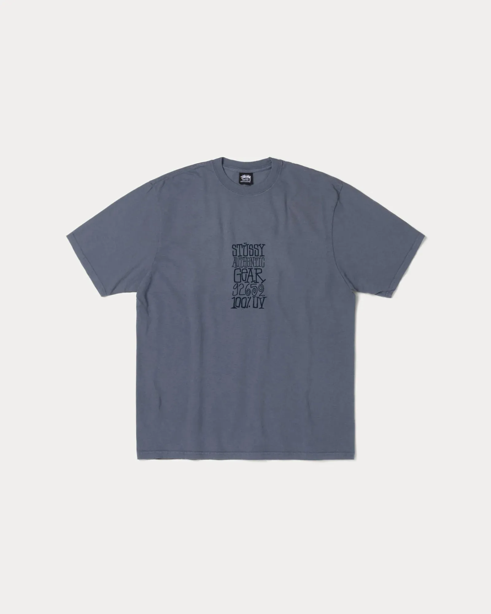 Tribal Soul Trendy Hat Stussy "Authentic Gear Pig. Dyed Tee" M - Navy