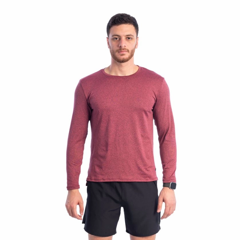 Effortless Style Printed design NYA Essential Round Long Sleeve T-shirt