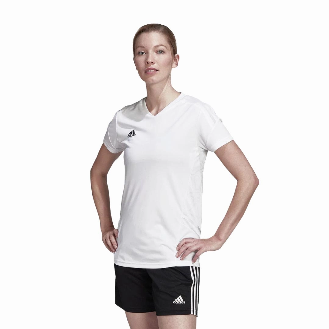 Wrinkle Free Travel Fabric adidas - Women's Condivo 22 Jersey (HD4728)