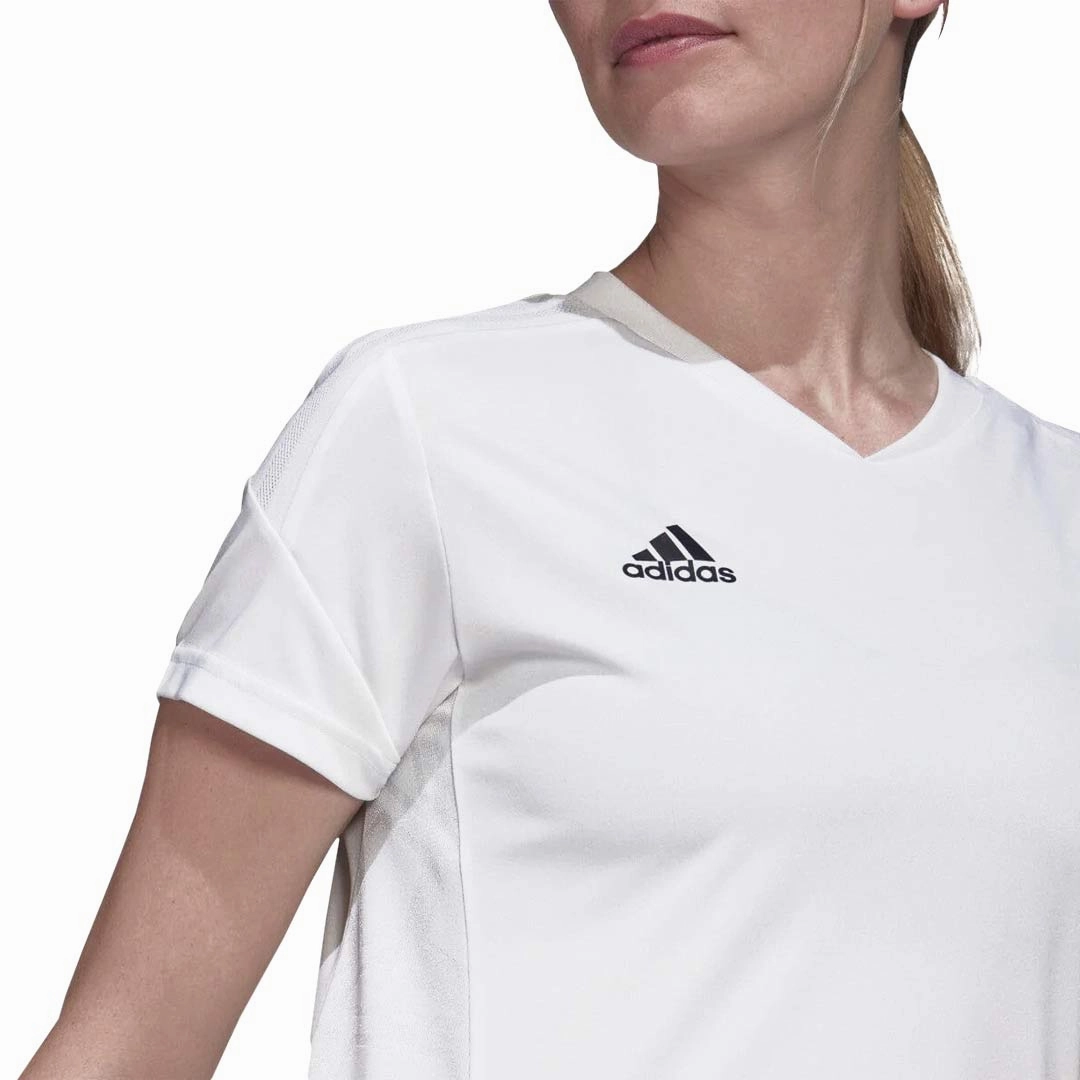 adidas - Women's Condivo 22 Jersey (HD4728) Bold Form warm weather