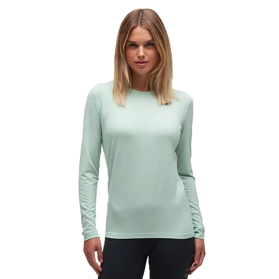 Womens Le Bent Le Base 200 Crew - Spray Casual Shirt