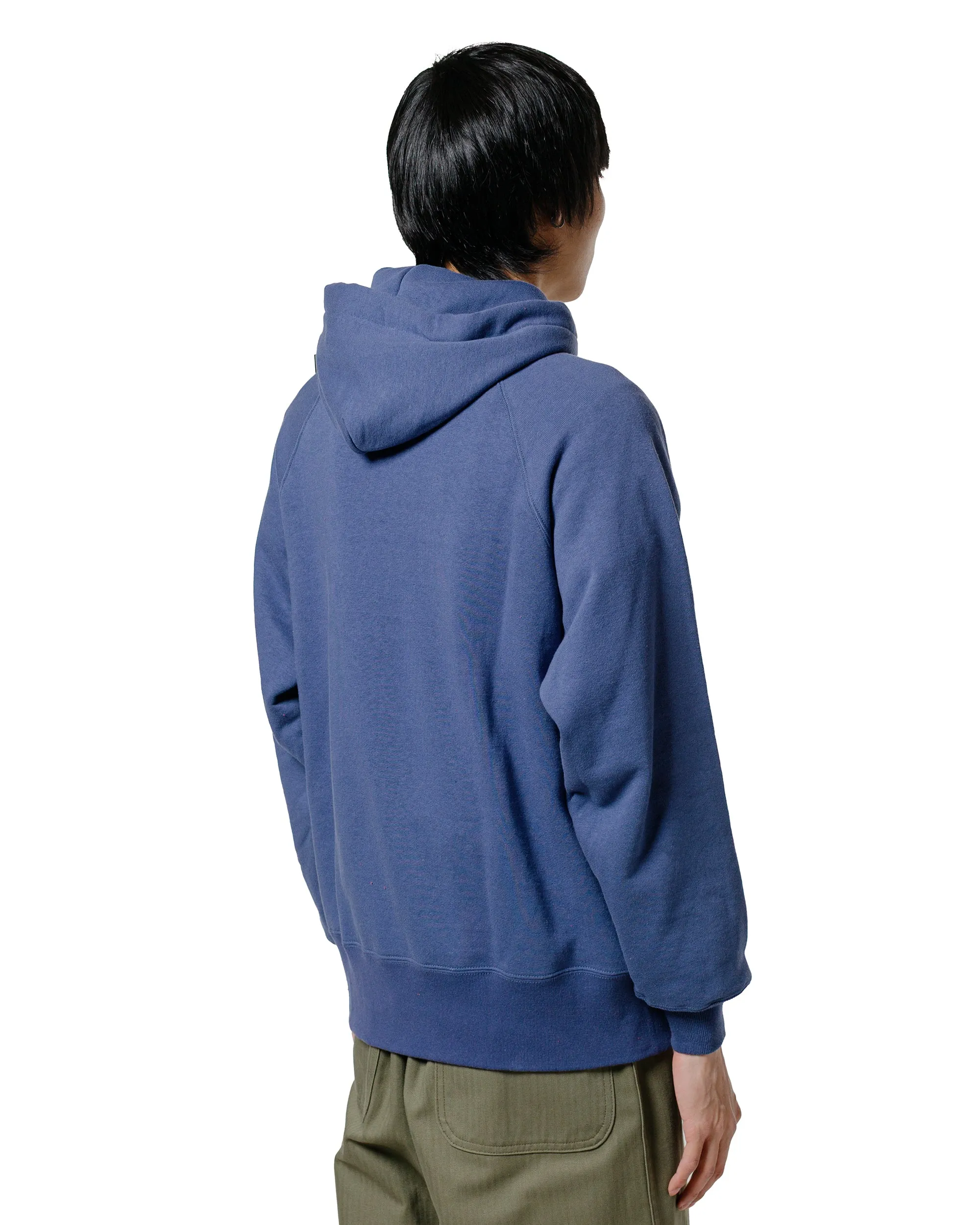 Brand Reputation product weekend wearability The Real McCoy??s MC24118 9 Oz. Loopwheel Raglan Hooded Sweatshirt MQ Navy