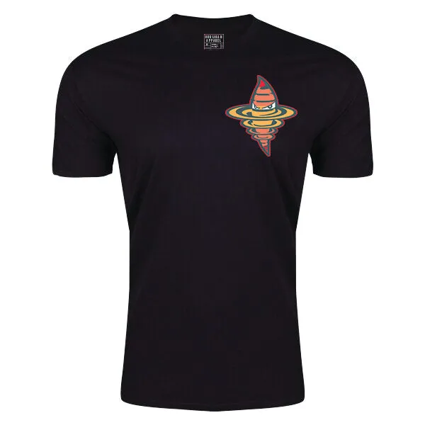 LA Galaxy Cyclone Retro Hooligan T-Shirt Trendy Comfort Fit Stylish and Comfortable