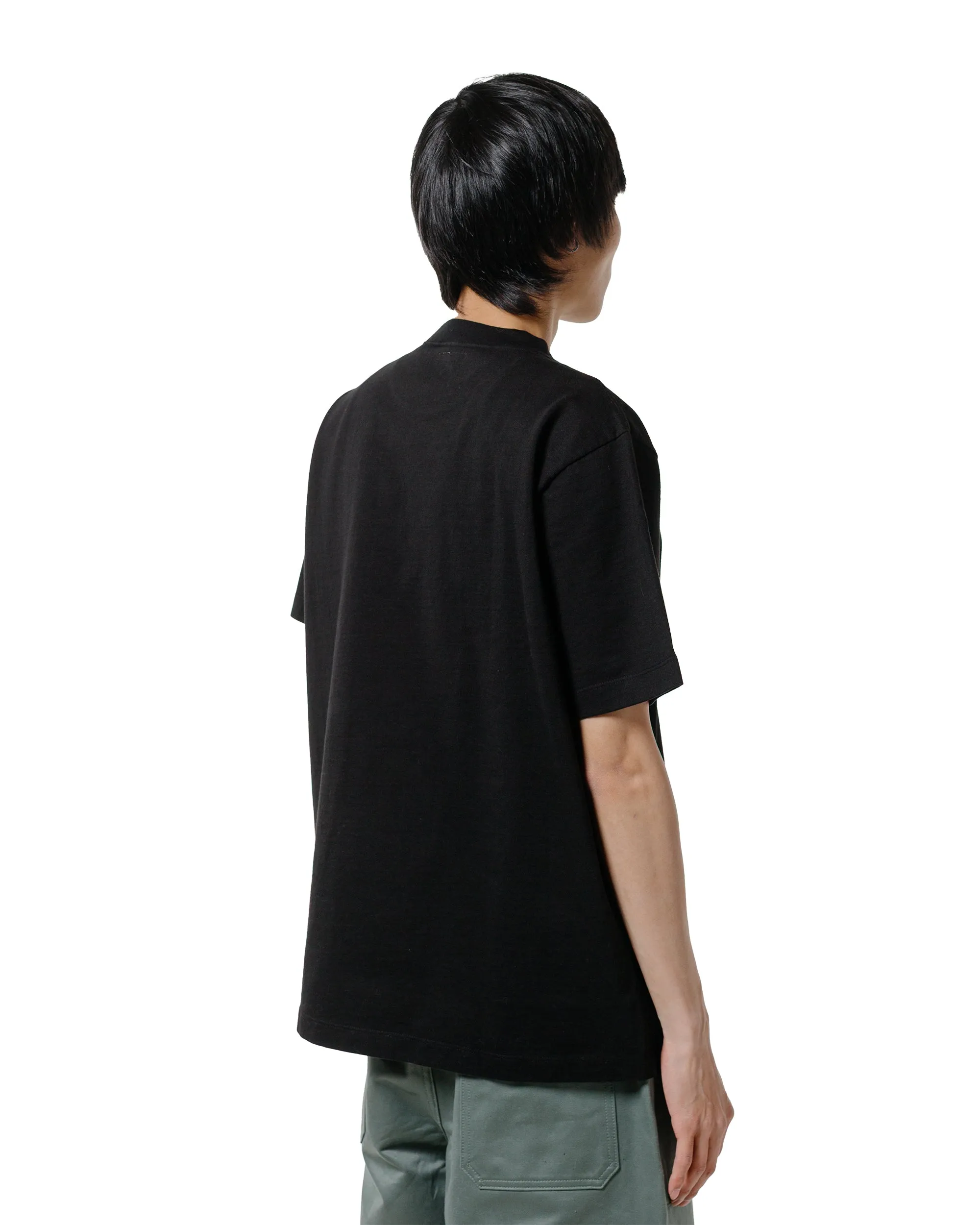 Relaxed Comfort Fit Lady White Co. Rugby T-Shirt Black